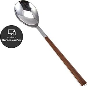 Salzburg Ahşap Tekli Yemek Kaşığı 20 cm