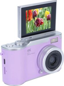LK007 Fotoğraf Makinesi Mor