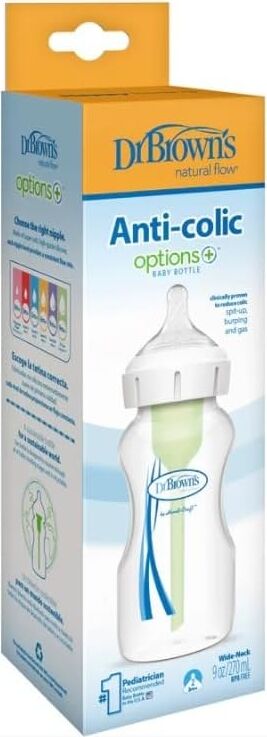 270 ml Geniş Ağız Pp Biberon 2. Seviye Emzik ile
