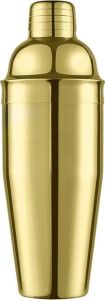 Komple Çelik Gold 700 ml Shaker Kokteyl Hazırlama Kabı Bardağı CIN343SR