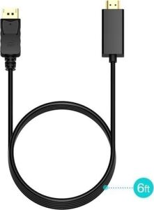 3m Metre Displayport To HDMI Kablo - Ses Görüntü Çevirici Kablo