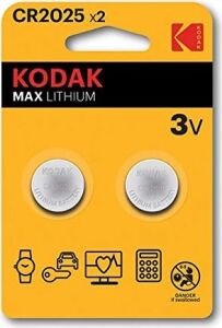 2 Adet Ultra Lityum CR2025 Para Pil