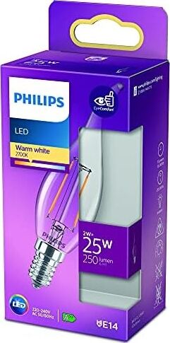 LED Classic 25W BA35 E14 Ww cl Dim Edilmez Sarı Işık Filament Ampul