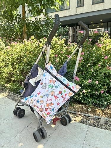 Yorni 2 Adet Family Su Geçirmez Bebek Kirli Bez Kıyafet Islak Mayo Çantası Torbası 30X35 cm