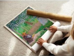 Fark Tanıtım Monet Çerçevesiz Poster, Modern Dekoratif Çerçevesiz Poster, Tablo, Monet-12, 21 x 30