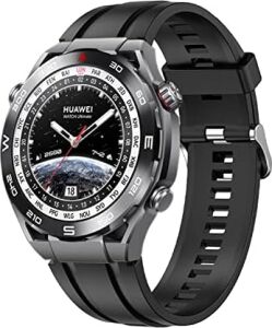 Watch Ultimate 2 Için Kordon, Için Silicone Sport Band Siyah