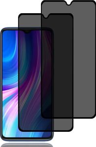 Xiaomi Redmi Note 8 Pro Privacy (Hayalet) Ekran Koruyucu – 2 Adet - 9h Temperli Cam, Yan Görünme Engelleyici, Tam Kaplama