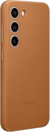 Galaxy S23 Plus Deri Kılıf - Kahverengi