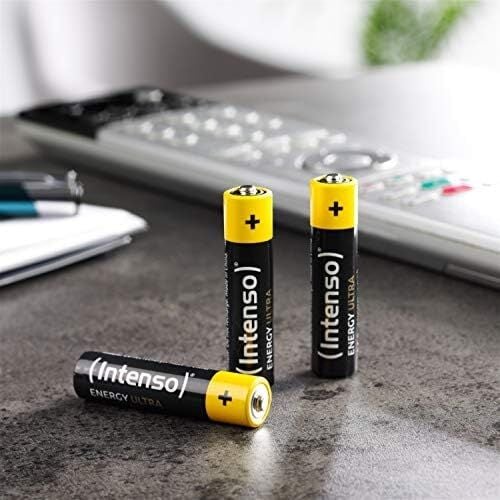 Intenso Energy Ultra Aaa Micro LR03 Alkali Pil, 24'lü Kutu, Sarı-Siyah