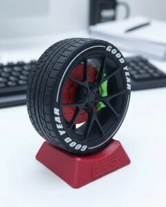 Ofis Masası Için Jant Temalı Dekoratif Masa Üstü Aksesuar