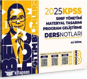 2025 Kpss Eğitim Bilimleri Program Geliştirme Sınıf Yönetimi Materyal Tasarımı Video Ders Notları