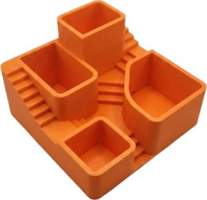 3D Modern Çok Bölmeli Kaktüs Saksı Seti Dekoratif Masaüstü Sukulent Standı