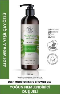Yumuşatıcı Duş Jeli Aloe ve Yeşil Çay Özlü 500ML