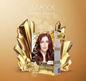 Serisi 24K Altın Parçacıklı Serum ile 1 Kutu 2 x 50 ml ve Geliştiriciler Saç Boyası (Yoğun Küllü Kumral 7.11)