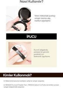 Missha Compressed Flocking Puff (Yuvarlak) 2ADET