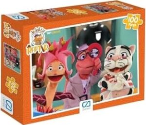 Dedektif Reptır  100 Parça 34X24CM Çocuk Puzzle Yapboz Serisi