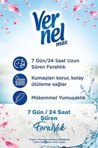 Max Taze Lale Kokulu 60 Yıkama Konsantre Çamaşır Yumuşatıcısı (1 x 1440 Ml)