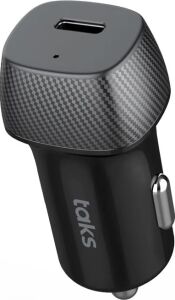 Taks CP01 30W Pd Usb-C Araç Hızlı Şarj Aleti, Siyah 5CP01S