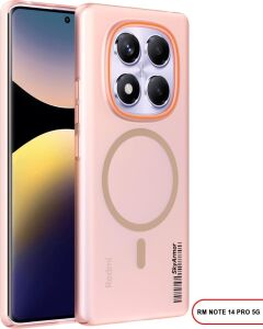 Magsafe Mat Sert Klein Kılıf Çöl Redmi Note 14 Pro 5g ile Uyumlu