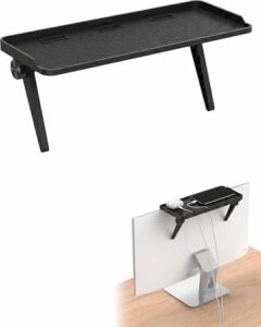 Monitör Üstü Stand Organizer Düzenleyici Raf Tv Üstü Stand Ekran Üstü Raf Kurulumsuz Ayarlanabilir Monitör Rafı Masaüstü Düzenleyici Kaymaz Yüzey Tv Rafı