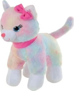 62555 30 cm Pembe Tokalı Kedi