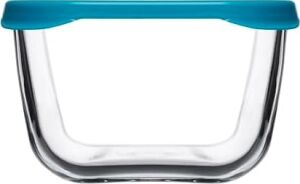 Snow Box Saklama Kabı 275 cc Plastik Turkuaz Kapaklı