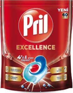 Excellence 4'ü 1 Arada Bulaşık Makinesi Kapsülü - 60 Kapsül