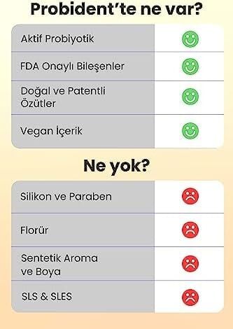 Aktif Probiyotikli Florürsüz Akgünlük Özüt Ilaveli Doğal Diş Macunu 75ML
