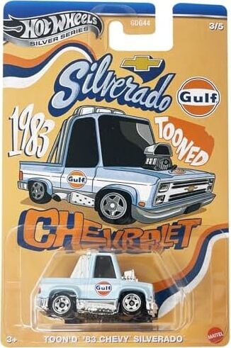 Temalı Arabalar Özel Seri Toond 83 Chevy Silverado GDG44-JCB64