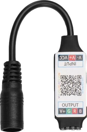 Rgb Şerit LED Kontrol Cihazları - Bluetooth, Sese ve Müziğe Duyarlı, 24 Tuşlu - 6 Amper, 10 Metreye Kadar Rgb Şerit LED Çalıştırır (1, Bluetooth Kontrol Cihazı)