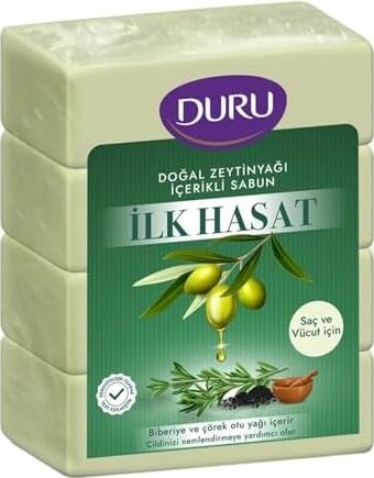 Ilk Hasat Doğal Zeytinyağı Içerikli Sabun 4 × 150 gr