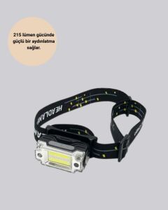 USB Şarjlı Mini LED Kafa Feneri 50M Odak 150M Geniş Aydınlatma Yeni Nesil
