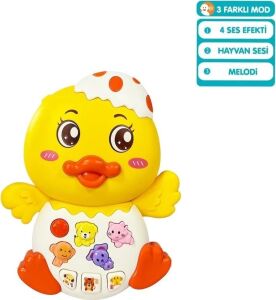 JLG-855-144A Işıklı ve Müzikli Ördek Bebek  - 1  Adet Fiyatıdır