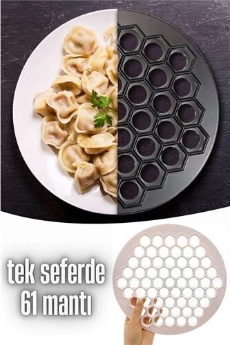 Mantı Kalıbı Tek Seferde 61 Mantı Lallula Design 720866