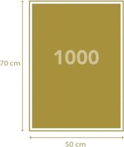 1000 Parça La De Papel Puzzle 3 (Compact Box)