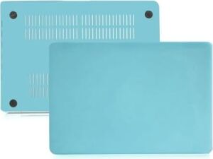 Macbook Air 13 Inç Uyumlu M1 Kılıf Mat Koruyucu Sert Kapak A1932 Touchıd 2018-2019 Yılı Bebe Mavisi