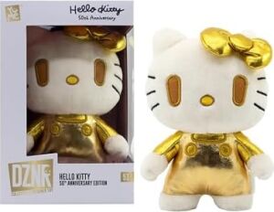 Yume Hello Kıtty Dznr Plush Golden Edıtıon Hello Kıtty