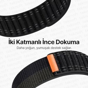 22MM ile Uyumlu Saatler Için Wave Loop 46MM Yumuşak Kumaş Kordon  Watch (Gt6 Pro/gt6/gt5 Pro/gt5/gt4/watch 4 Pro/gt3/gt3 Pro/gt2/gt2 Pro)