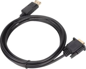 Displayport VGA Kablo 1.8 Metre Dp VGA Kablo