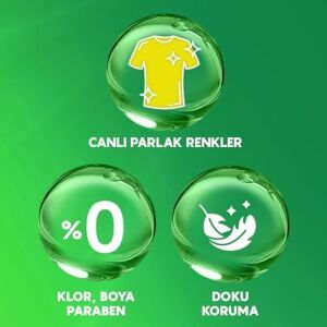 Sıvı Çamaşır Deterjanı Komple Bakım Serisi Aloe Vera Renkliler Için 1.5 L