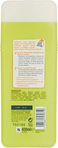Mandalina ve Limon Duş Jeli (400 Ml)
