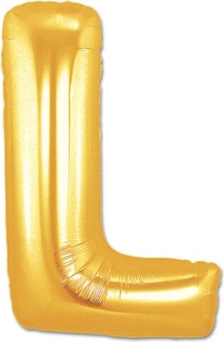 L Harf Folyo Balon Altın Renk  40 Inç