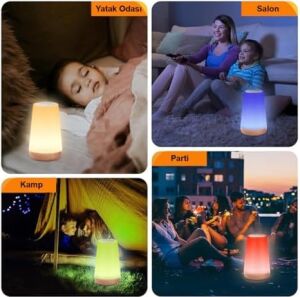 Masaüstü Şarjlı LED Aydınlatma Gece LAMBASI/GT-CL11