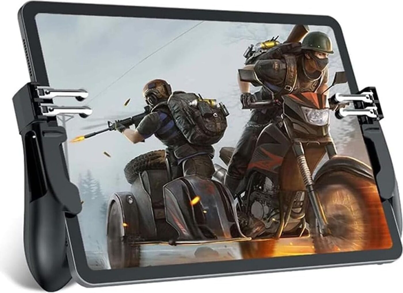 Bolivia's iPad Için Mobil Oyun Kumandası, Altı Parmaklı Hassas Nişangah Tetikli Oyun Kumandası, Pubg ve Diğer Oyunlar Için, Tablet ve Akıllı Telefonlarla Uyumlu