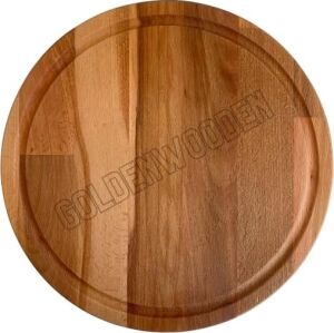 Yuvarlak Doğal Ahşap Sunum Tabağı Ahşap SUNUMLUK(KAYIN/GÜRGEN)(ÇAP:30CM)