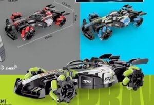 Flake Spray Drifter Serisi 1:24 Ölçekli Uzaktan Kumandalı F1 Yarış Arabası, Buhar Efektli, 360 Derece Dönüş, 6 Yaş ve Üzeri