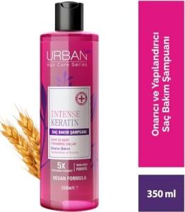 Care Intense Keratin Yoğun Hasar Onarıcı Saç Bakım Şampuanı, 350 Mililitre, Vegan