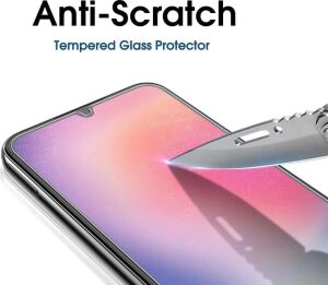 Galaxy A16 Uyumlu Kırılmaz Ekran Koruyucu Cam, 9h Temperli Şeffaf Darbe Emici Çizilmez Ekran Koruma Filmi