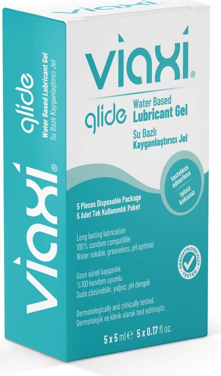 Viaxi Su Bazlı Kayganlaştırıcı Jel 5x5 ml