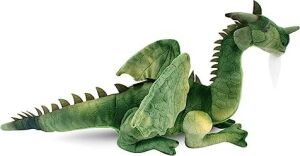 Animals Of The World Ejderha Peluş Oyuncak, Yeşil, 36CM